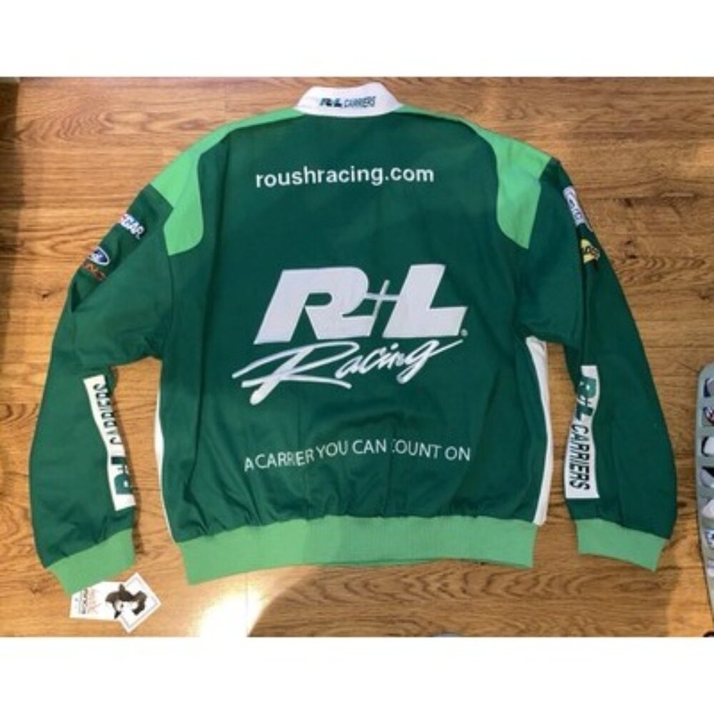 Vintage Team Caliber R+L Racing Matt Kenseth Signed NASCAR Racing Jacket Large - Picture 10 of 10